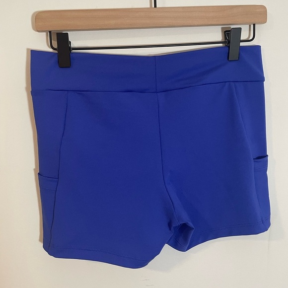 Olaya Sport Power Dress Deep Blue Size XS Stretchy Athletic Golf Tennis Shorts - Picture 12 of 16